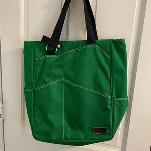 Maggie Mather Tennis Tote in Emerald